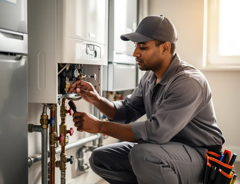 gas boiler repair West Lawn